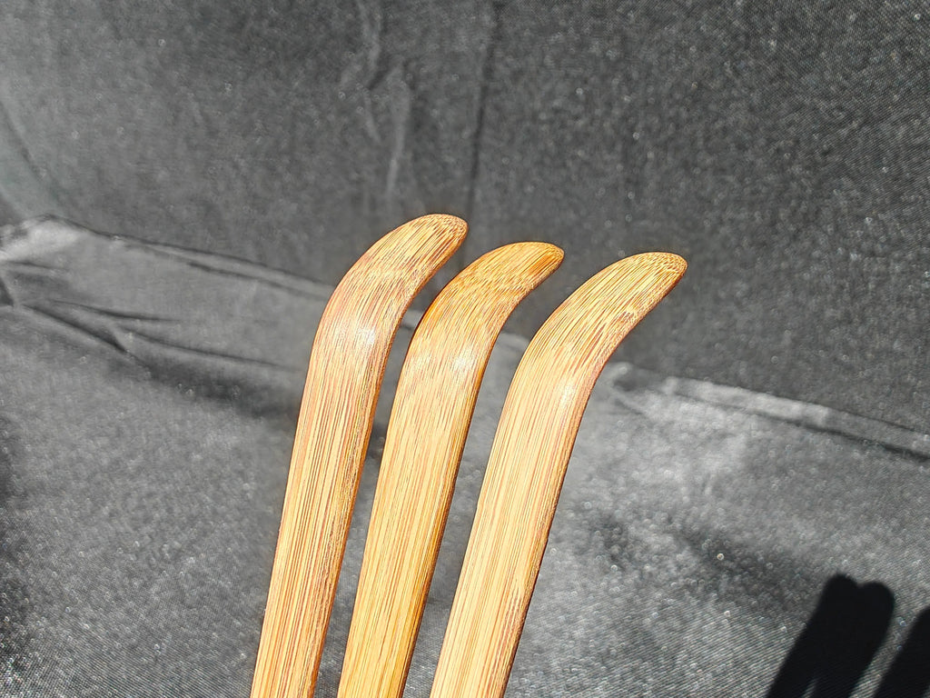 Smoked Bamboo Tea Scoop Chashaku | Suikoen  茶杓 平田俊之 My Store